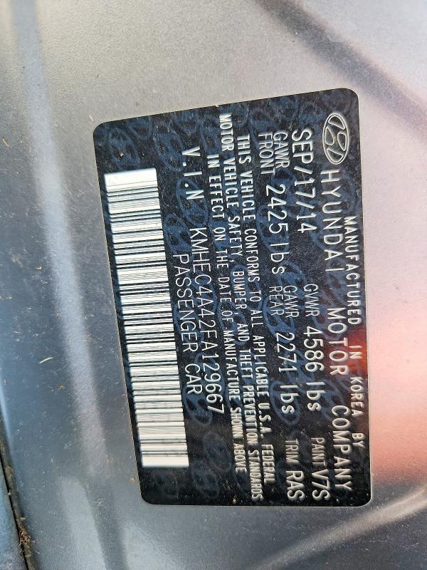 2015 Hyundai Sonata Hybrid Limited