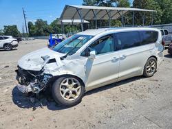 Chrysler Pacifica salvage cars for sale: 2018 Chrysler Pacifica Touring L