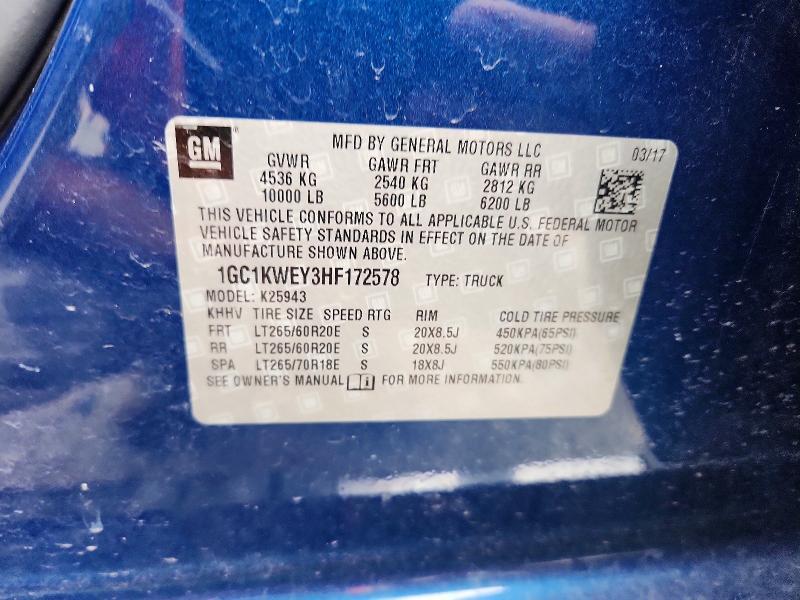 2017 Chevrolet Silverado K2500 Heavy Duty LTZ