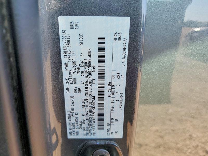 2023 Ford F150 Supercrew