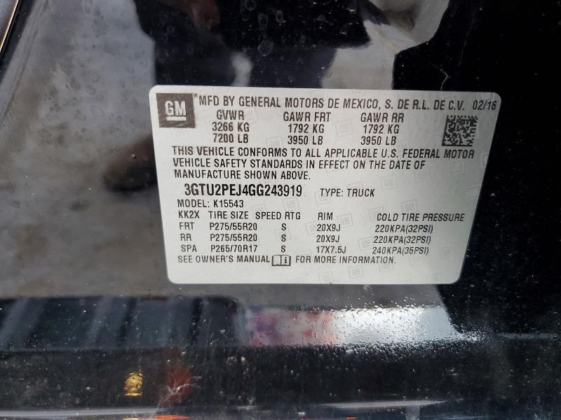 2016 GMC Sierra K1500 Denali