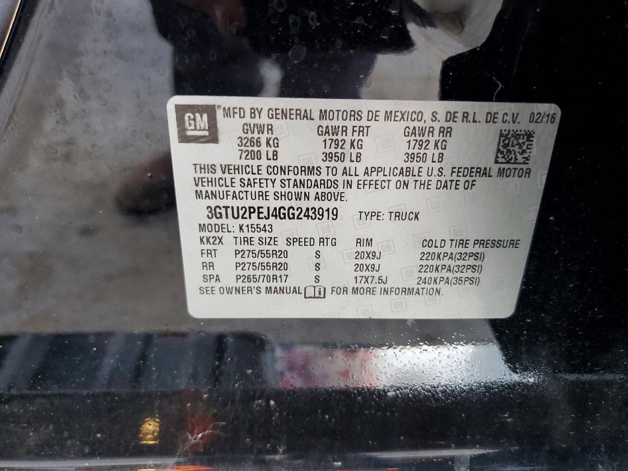 2016 GMC Sierra K1500 Denali