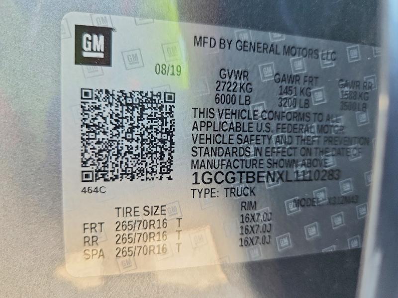 2020 Chevrolet Colorado