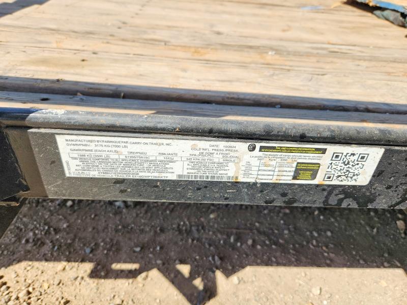 2025 Carry-On 6X16GWPT2BRKTP Utility Trailer