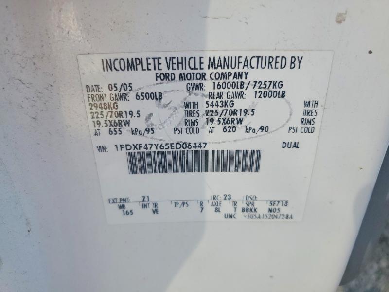 2005 Ford F450 Super Duty Bucket Truck