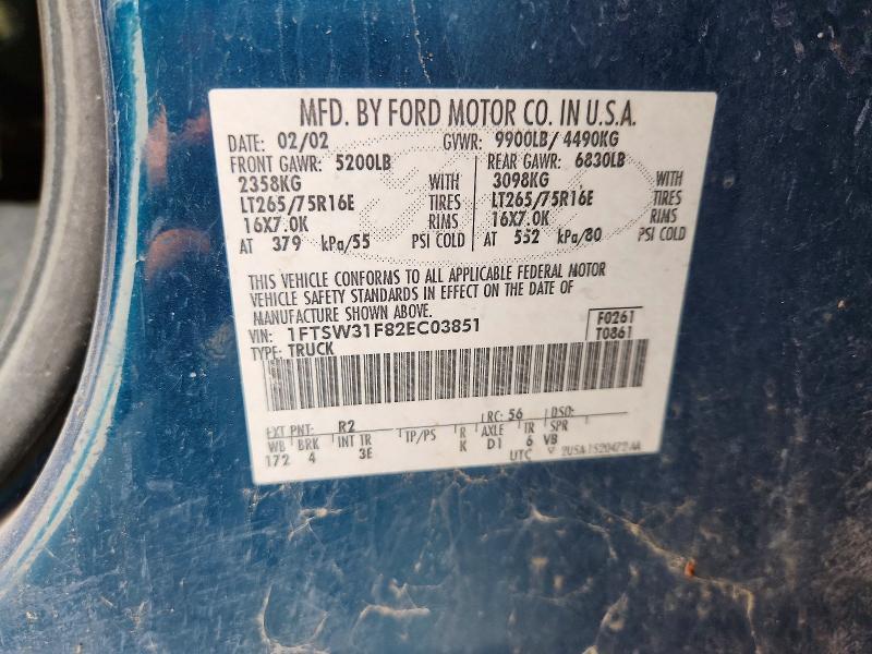 2002 Ford F350 SRW Super Duty