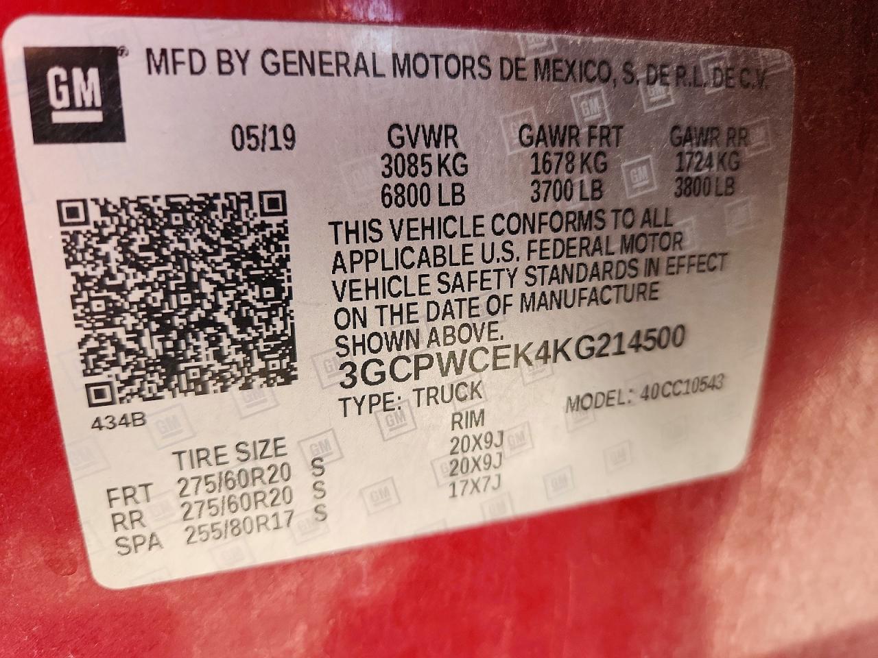 2019 Chevrolet Silverado C1500 LT