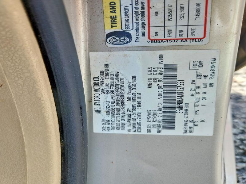 2010 Ford Fusion se