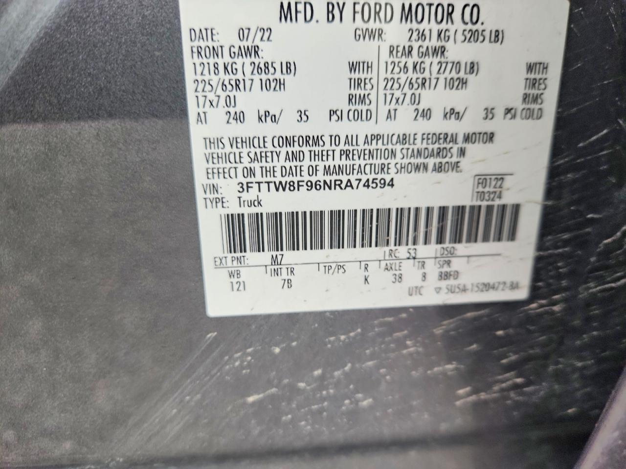 2022 Ford Maverick XL