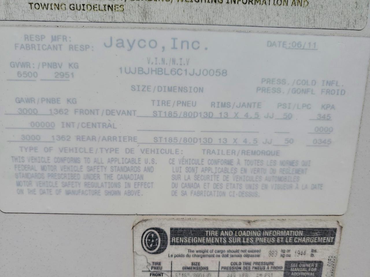 2012 Jayco JAY Feather Camper