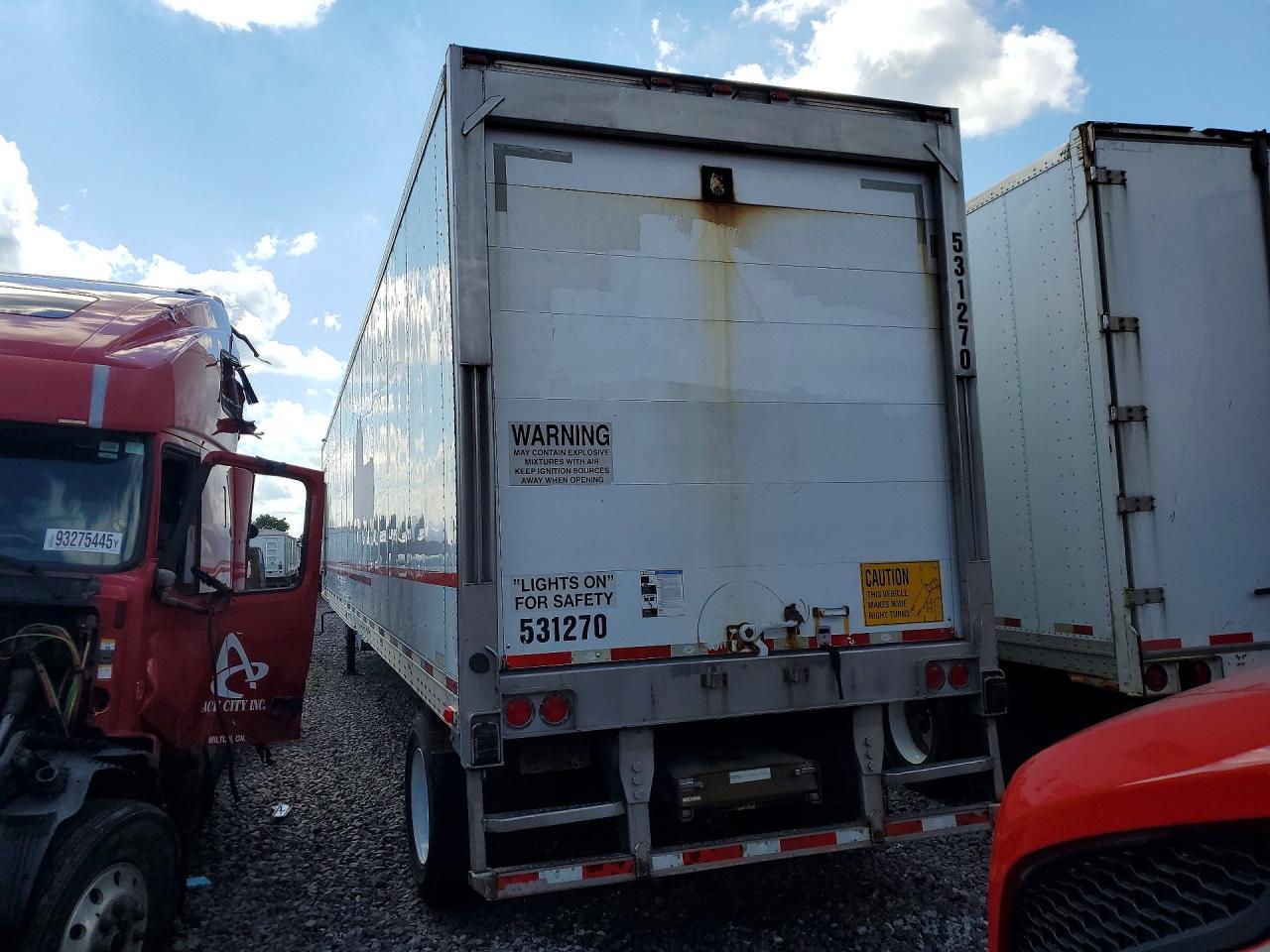 2018 Utility VS2RA Refrigerated Van Trailer