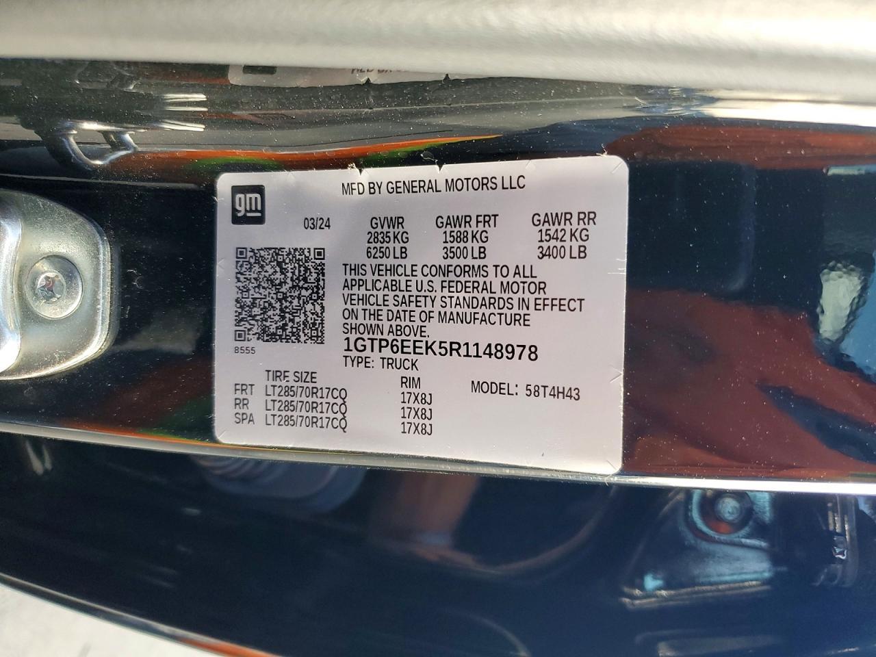 2024 GMC Canyon AT4X