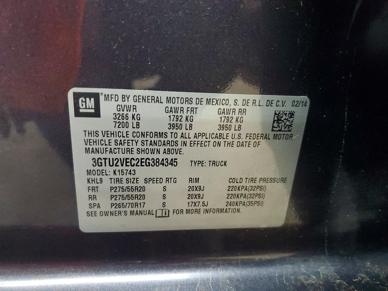 2014 GMC Sierra K1500 SLT