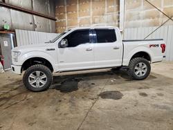 Ford salvage cars for sale: 2015 Ford F150 Supercrew