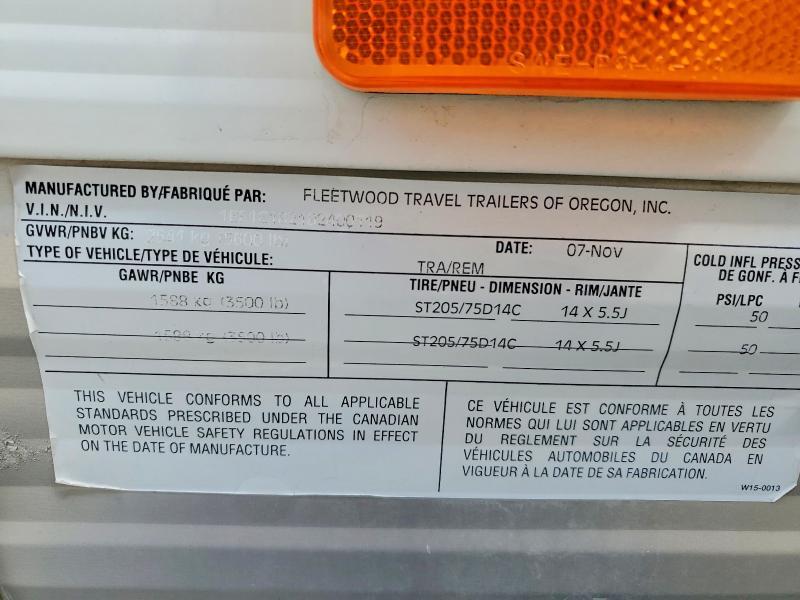 2008 Fleetwood Mallard Camper