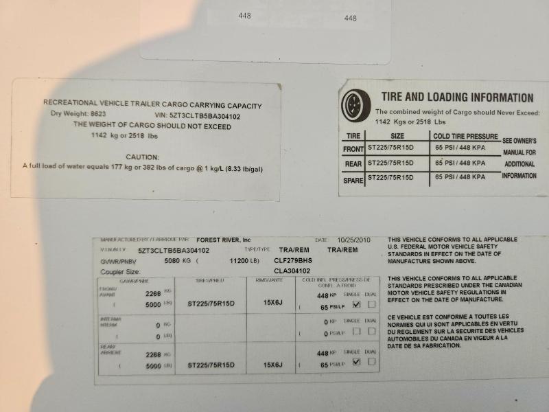 2011 Coachmen Trailers