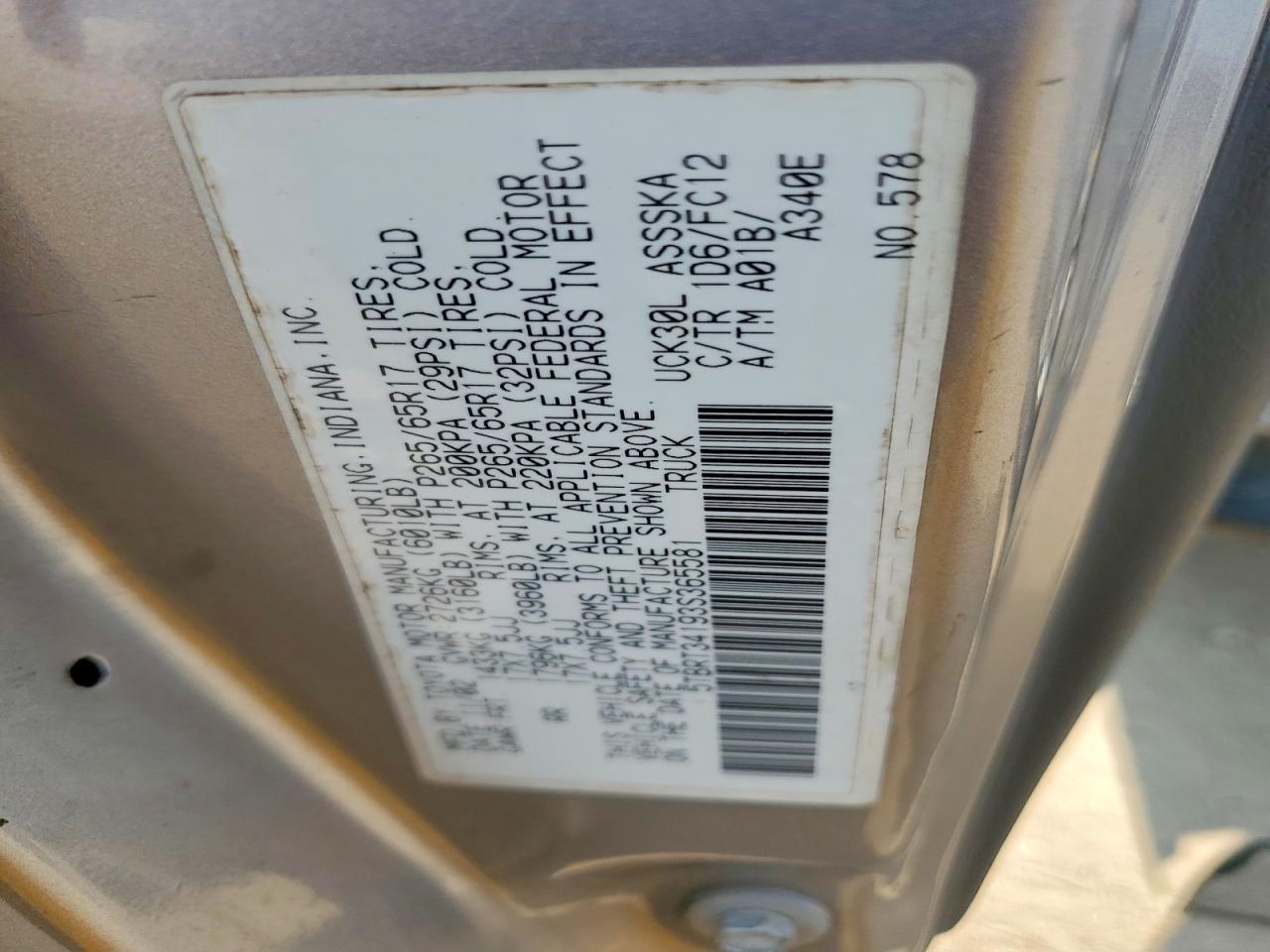 2003 Toyota Tundra SR5