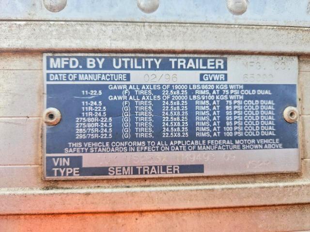 1996 Utility 53  Refrig
