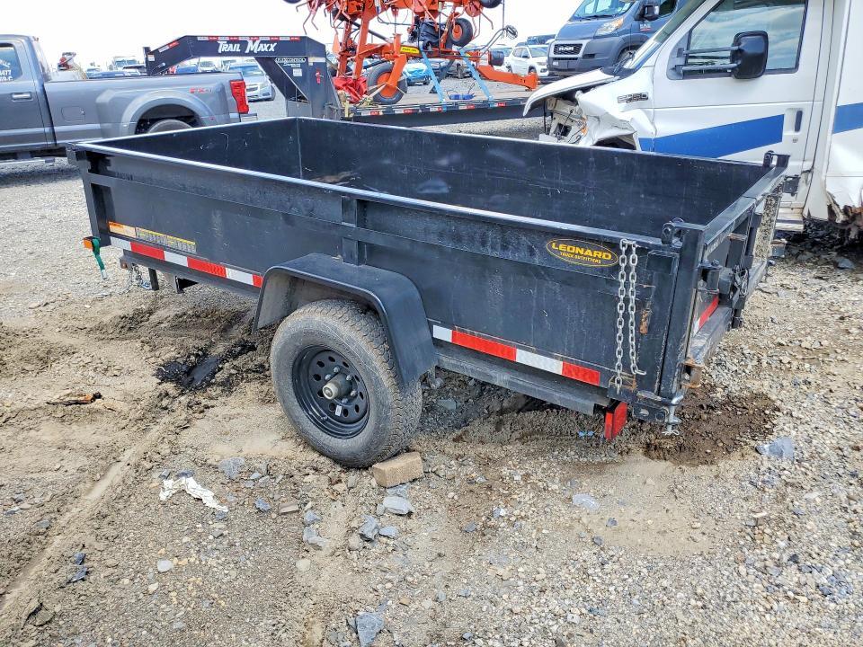 2026 Leonard 5X10DUMPLP5KCT Dump Trailer