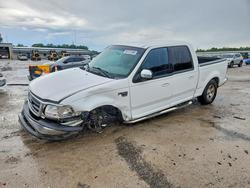 Ford salvage cars for sale: 2002 Ford F150 Supercrew