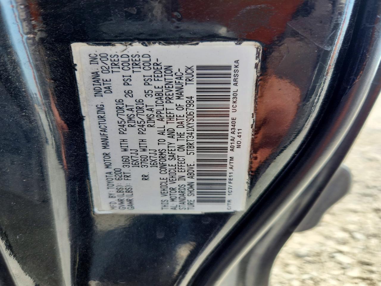 2000 Toyota Tundra SR5