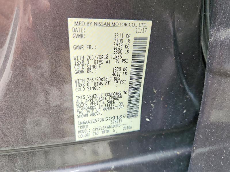 2018 Nissan Titan SV