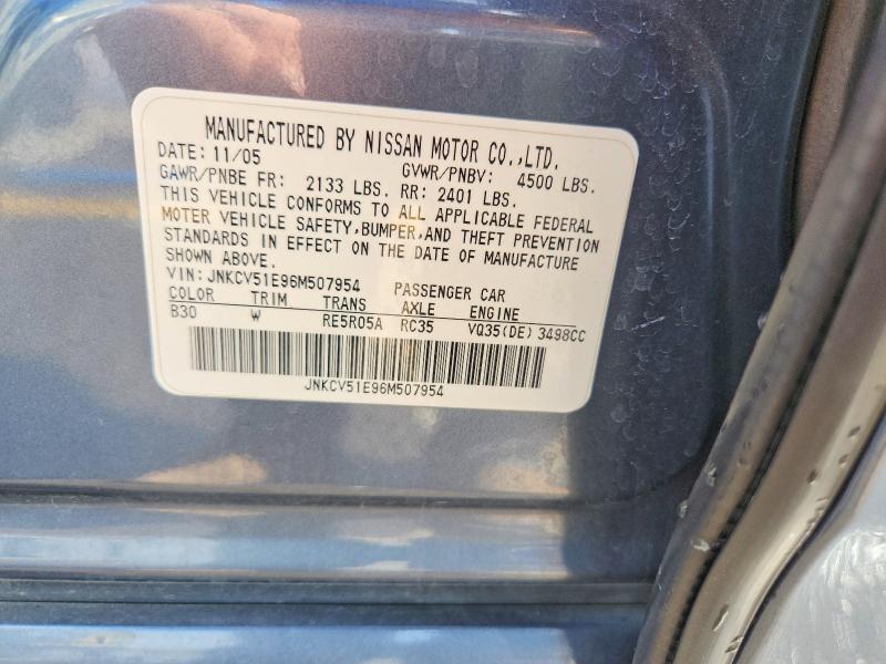 2006 Infiniti G35 Base