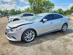Mazda salvage cars for sale: 2017 Mazda 6 Touring