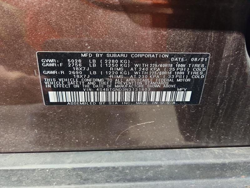 2022 Subaru Outback Limited xt