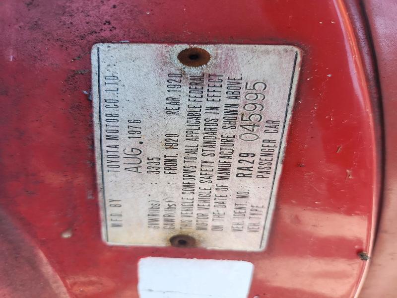 1977 Toyota UK