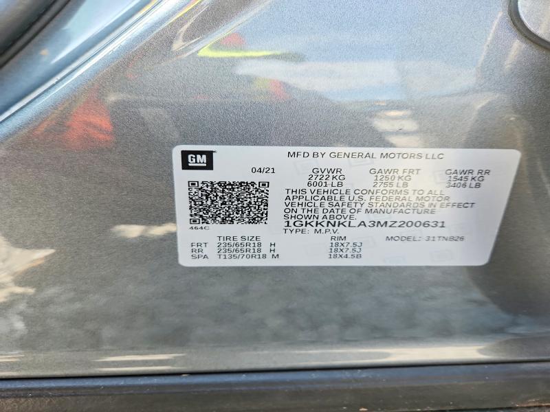 2021 GMC Acadia SLE