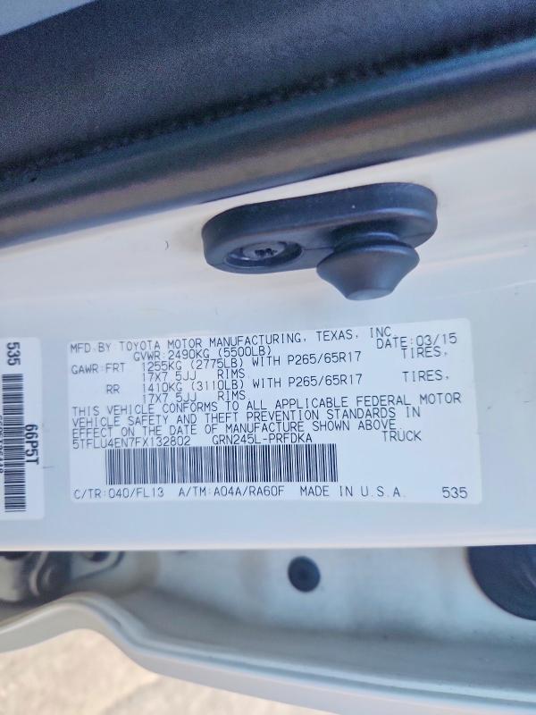 2015 Toyota Tacoma V6