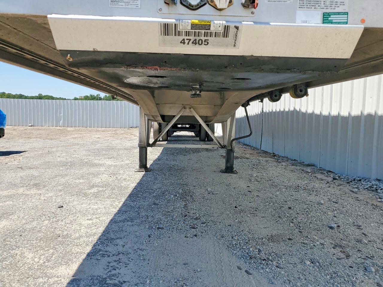 2022 Fontaine HAR5222RSA Side Curtain Trailer