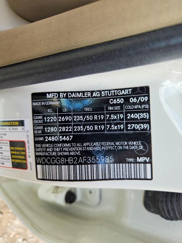 2010 Mercedes-Benz Glk 350 4matic