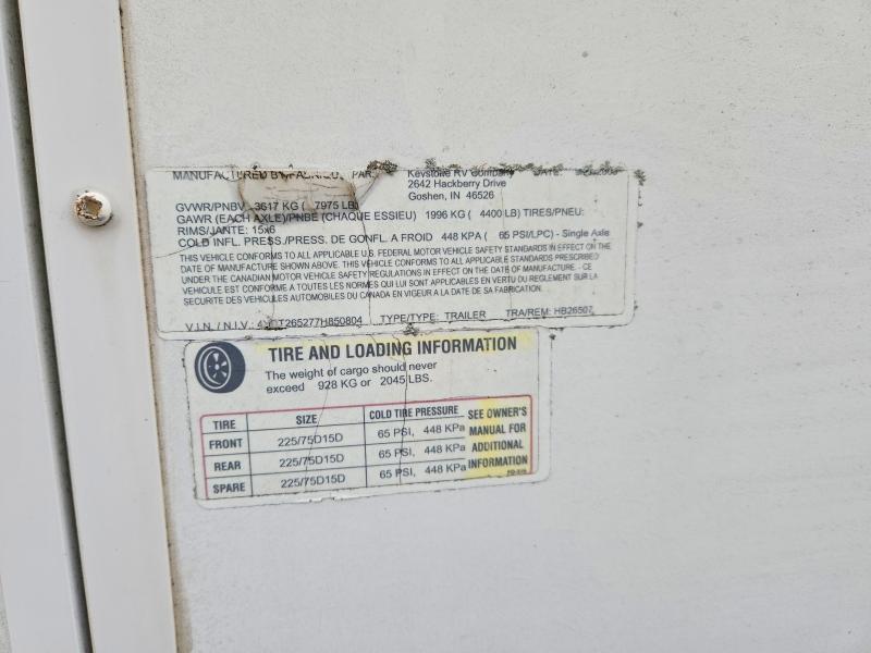 2007 Keystone Recreational Vehicle (RV)