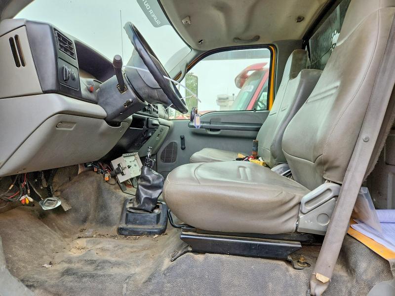 2010 Ford F650 Super Duty Flatbed Truck With Crash Attenuato