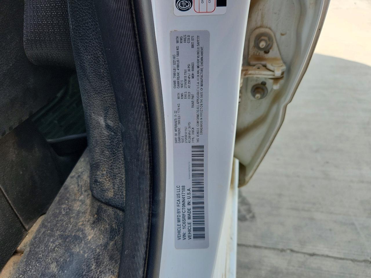 2022 Dodge RAM 1500 Tradesman