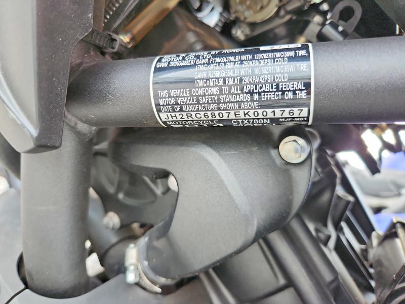2014 Honda CTX700 N