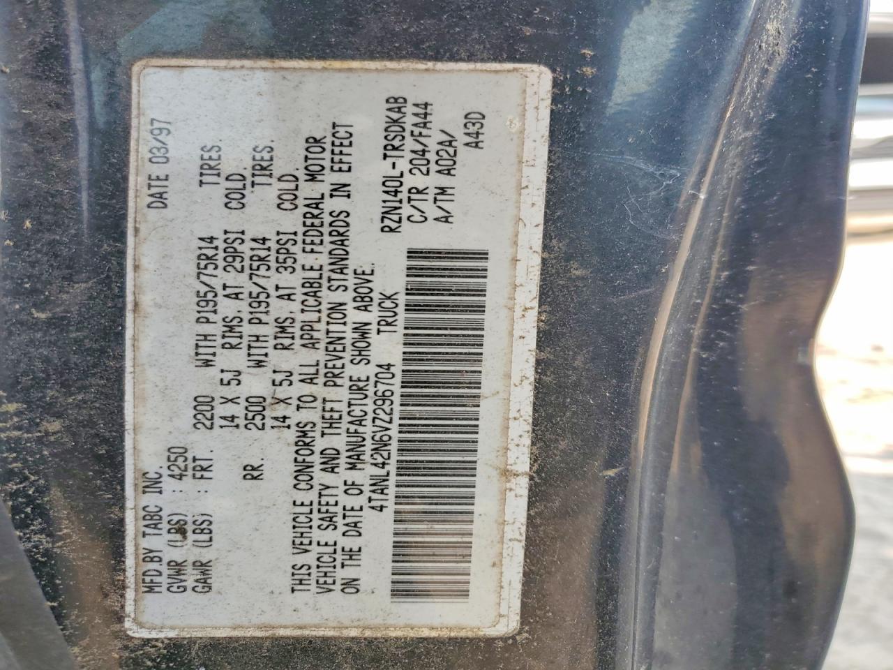 1997 Toyota Tacoma