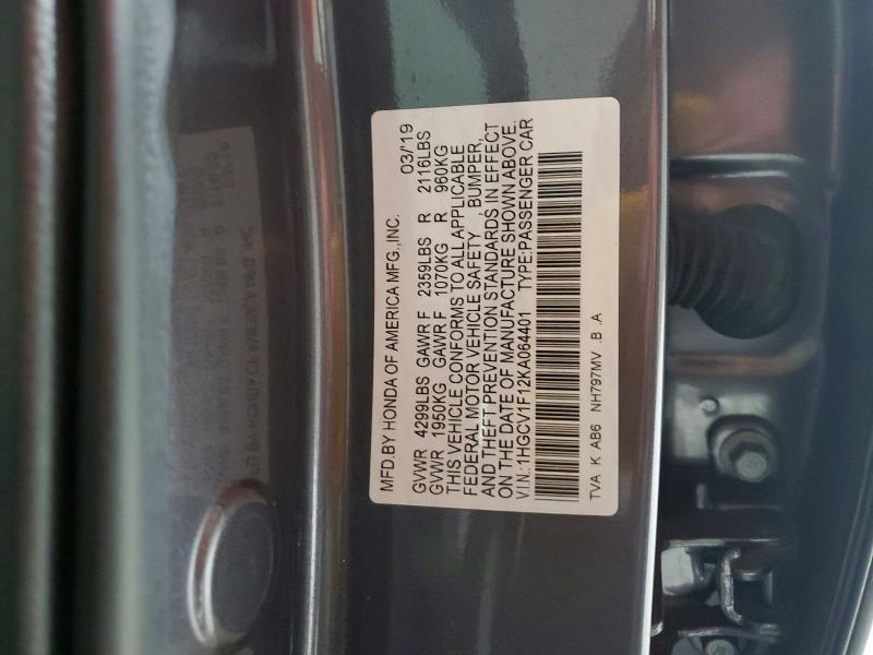 2019 Honda Accord LX