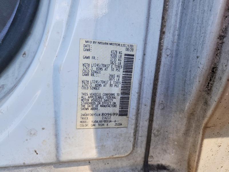 2020 Nissan NV 2500 HD SV
