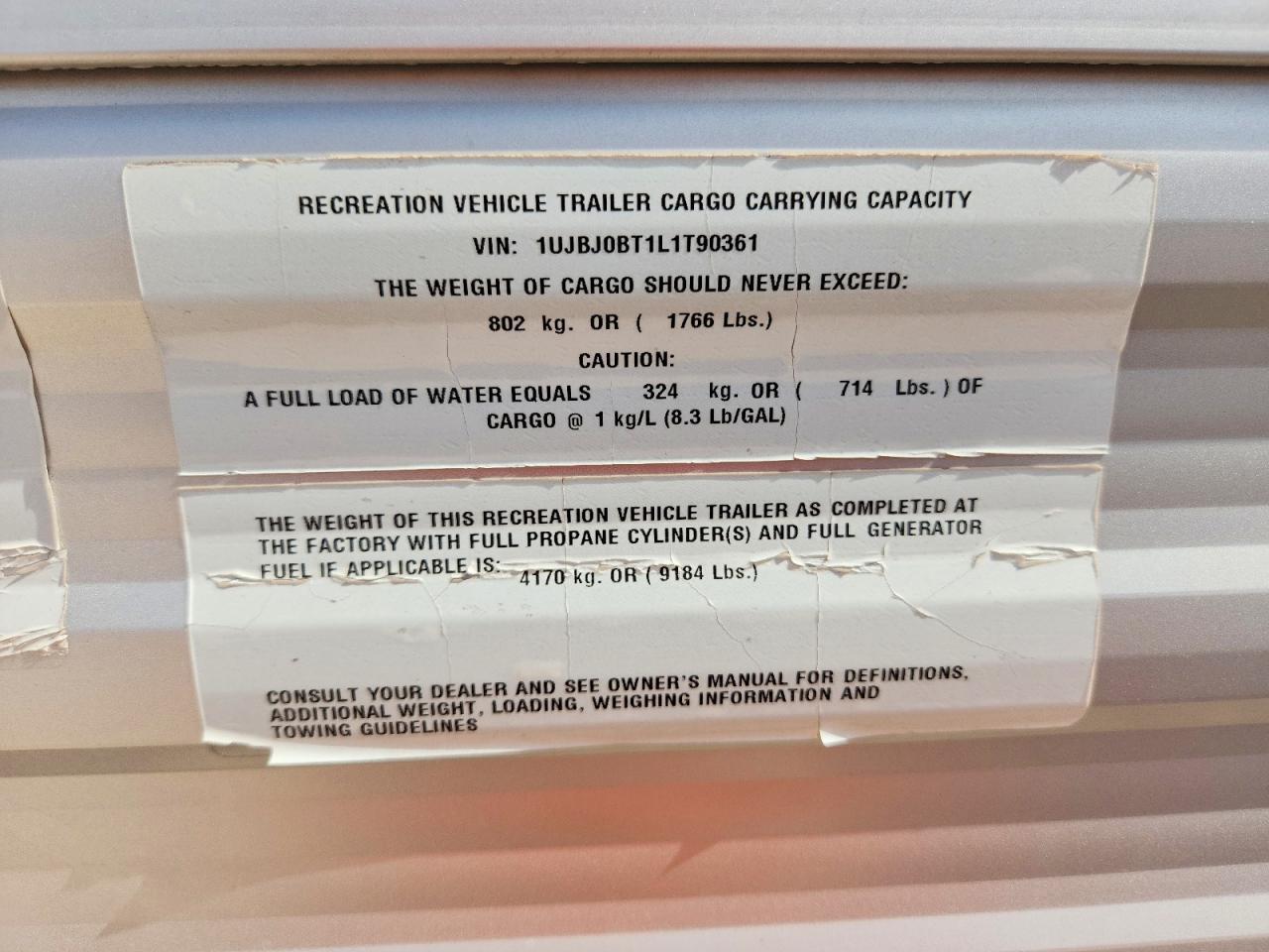 2020 Jayco CO Camper