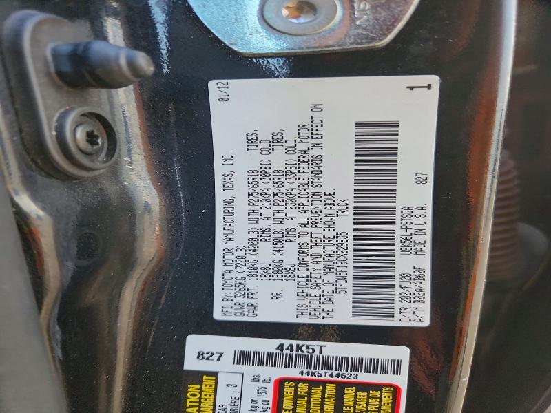 2012 Toyota Tundra Crewmax SR5