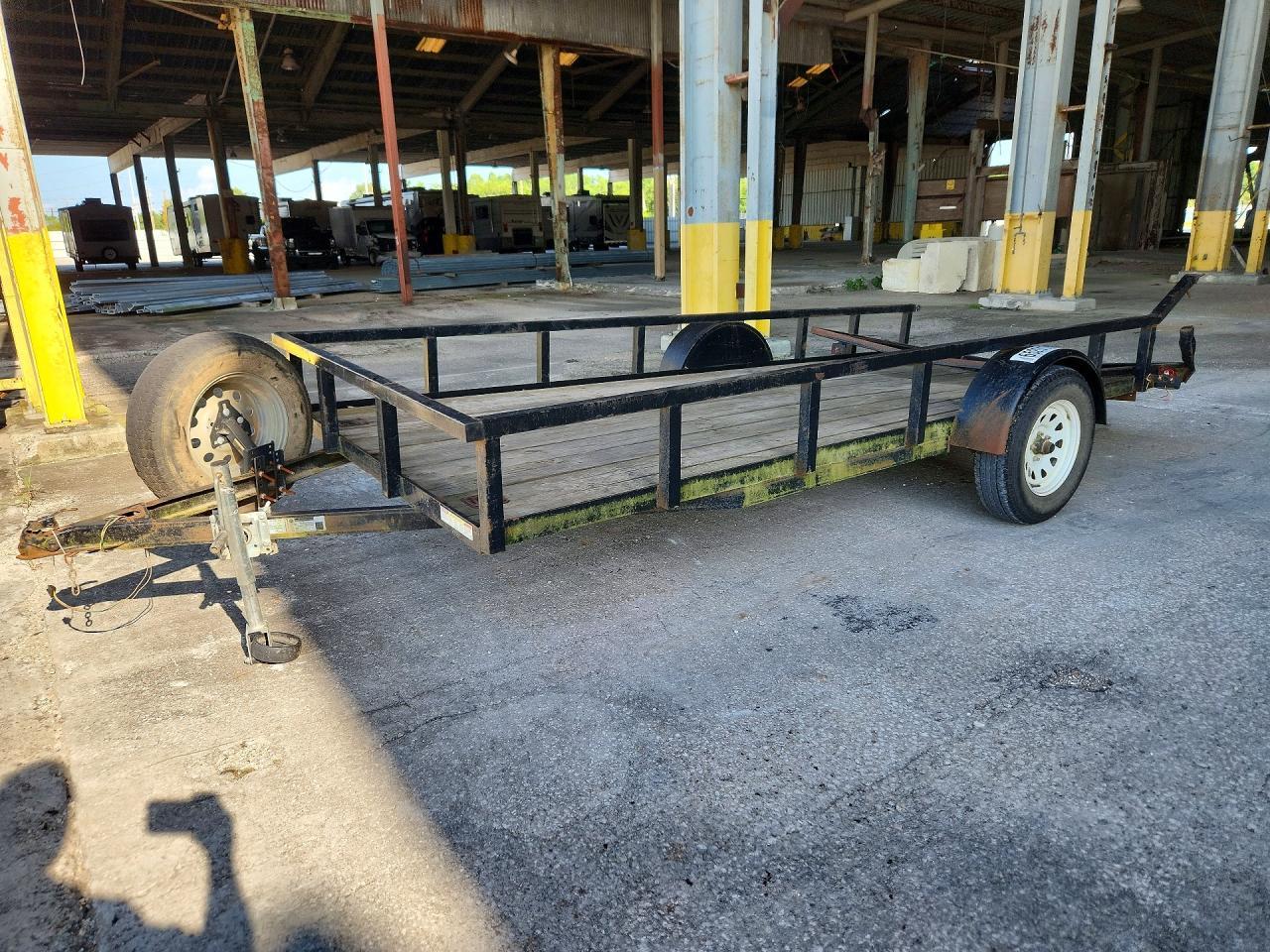 2022 Lone Wolf 6X14 Tube Utility Trailer