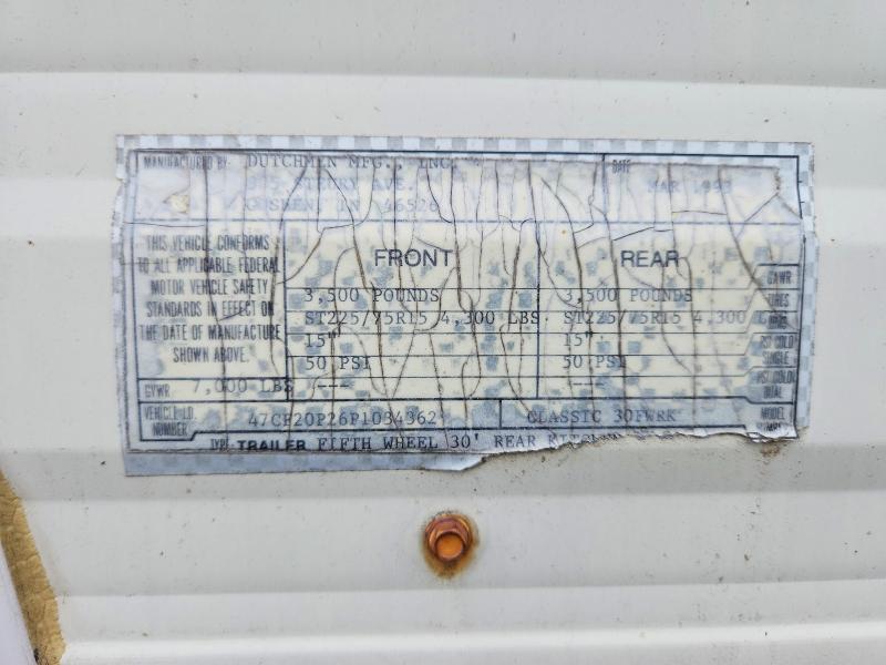 1993 Dutchmen Camper
