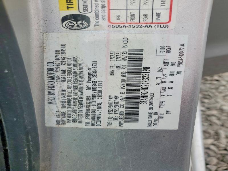 2012 Ford Fusion se