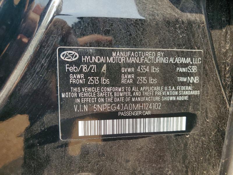 2021 Hyundai Sonata se