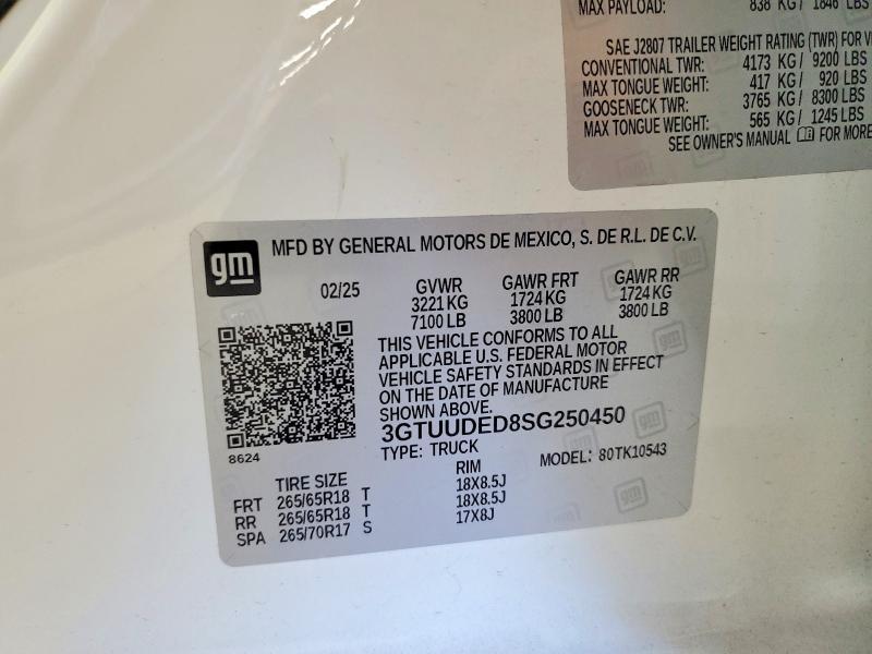 2025 GMC Sierra K1500 SLT