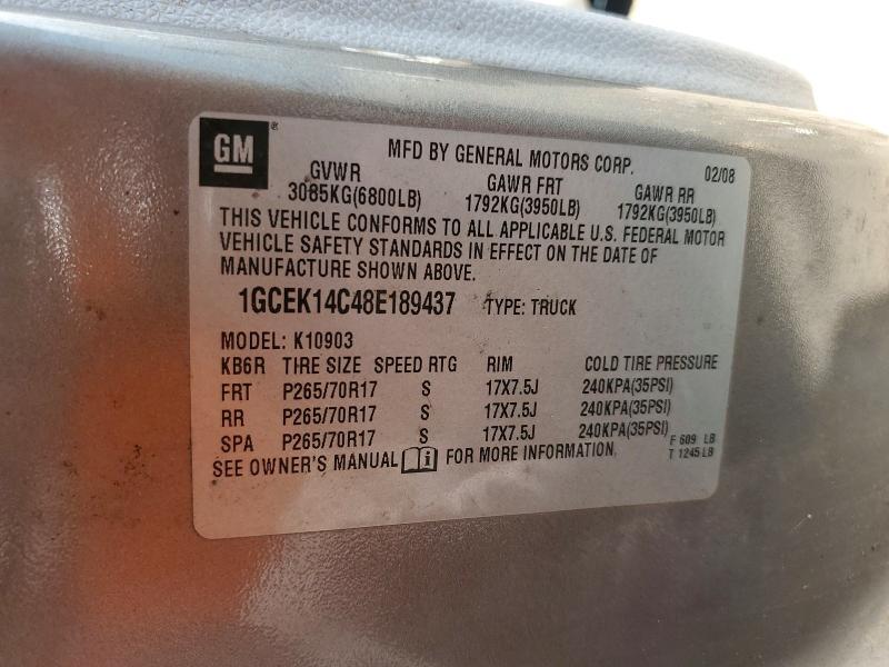 2008 Chevrolet Silverado K1500