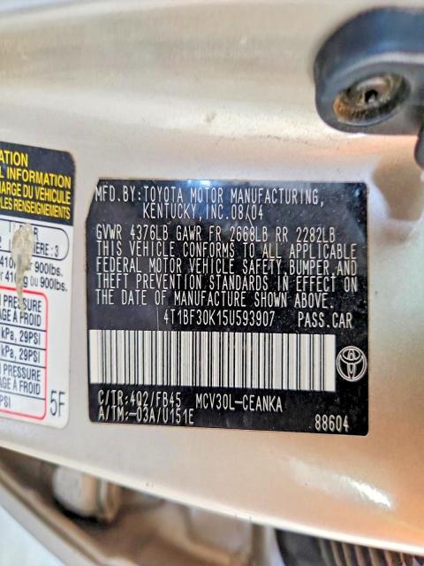 2005 Toyota Camry le V6